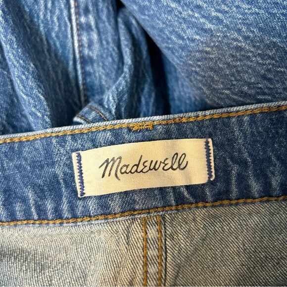 Madewell The Perfect Vintage Straight Leg High Rise Jeans in Haight Wash Size 27 - Picture 9 of 12